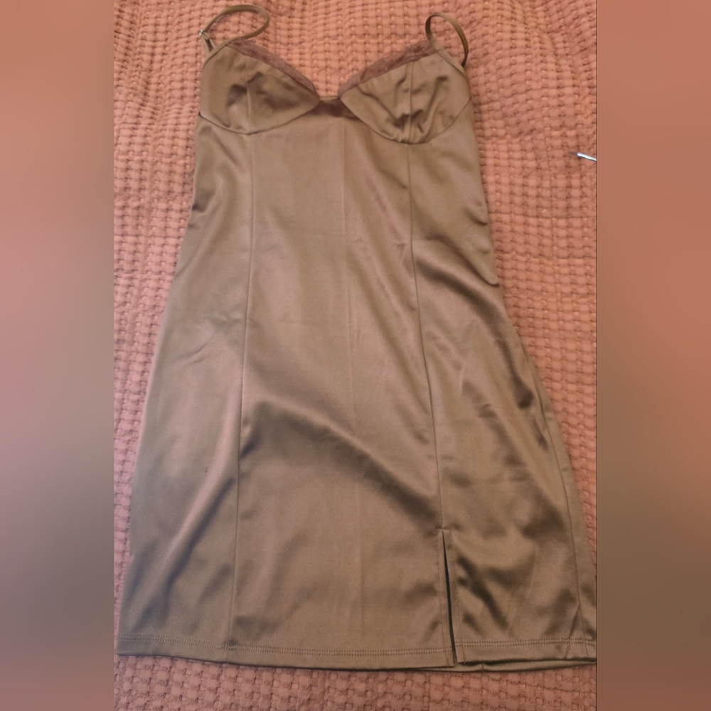 Forever 21 knit dress brown